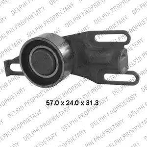 Delphi KDB104 - Kit cinghie dentate www.autoricambi360.it