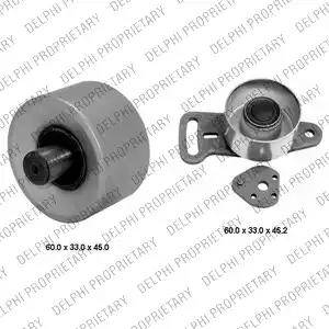 Delphi KDB111 - Kit cinghie dentate www.autoricambi360.it
