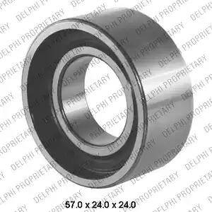 Delphi KDB135 - Kit cinghie dentate www.autoricambi360.it