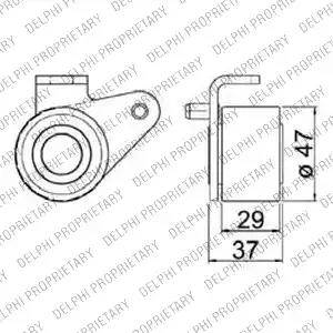 Delphi KDB178 - Kit cinghie dentate www.autoricambi360.it