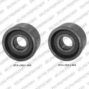Delphi KDB307 - Kit cinghie dentate www.autoricambi360.it