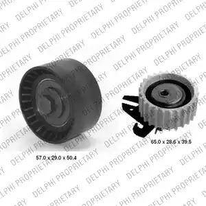 Delphi KDB314 - Kit cinghie dentate www.autoricambi360.it
