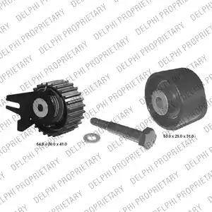 Delphi KDB317 - Kit cinghie dentate www.autoricambi360.it