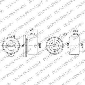 Delphi KDB297 - Kit cinghie dentate www.autoricambi360.it