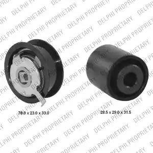 Delphi KDB267 - Kit cinghie dentate www.autoricambi360.it