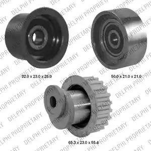 Delphi KDB217 - Kit cinghie dentate www.autoricambi360.it