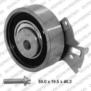 Delphi KDB221 - Kit cinghie dentate www.autoricambi360.it