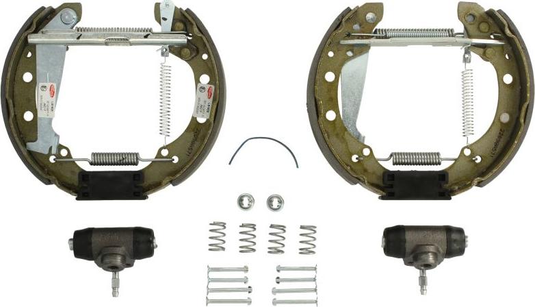 Delphi KP850 - Kit ganasce freno www.autoricambi360.it