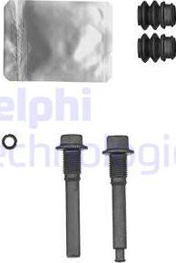 Delphi KS1058 - Kit manicotti di guida, Pinza freno www.autoricambi360.it