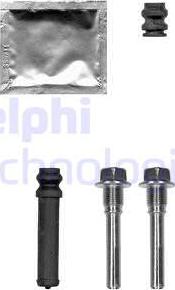 Delphi KS1053 - Kit manicotti di guida, Pinza freno www.autoricambi360.it