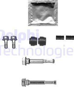 Delphi KS1063 - Kit manicotti di guida, Pinza freno www.autoricambi360.it