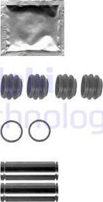 Delphi KS1011 - Kit manicotti di guida, Pinza freno www.autoricambi360.it