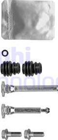 Delphi KS1087 - Kit manicotti di guida, Pinza freno www.autoricambi360.it