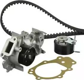 Delphi KWP2591321 - Pompa acqua + Kit cinghie dentate www.autoricambi360.it