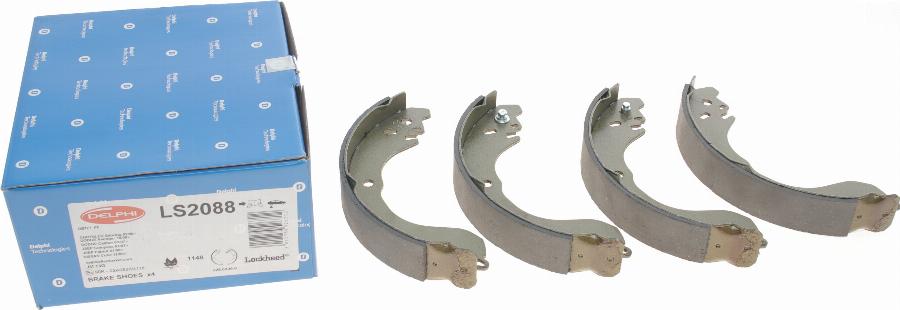 Delphi LS2088 - Kit ganasce freno www.autoricambi360.it
