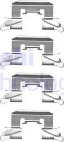 Delphi LX0507 - Kit accessori, Pastiglia freno www.autoricambi360.it