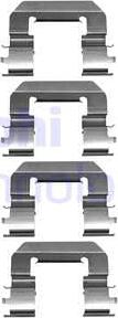 Delphi LX0667 - Kit accessori, Pastiglia freno www.autoricambi360.it