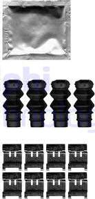 Delphi LX0631 - Kit accessori, Pastiglia freno www.autoricambi360.it