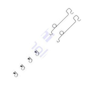 Delphi LX0045 - Kit accessori, Pastiglia freno www.autoricambi360.it
