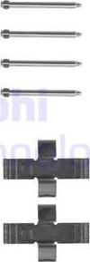 Delphi LX0009 - Kit accessori, Pastiglia freno www.autoricambi360.it
