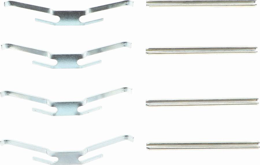 Delphi LX0035 - Kit accessori, Pastiglia freno www.autoricambi360.it
