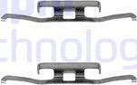 Delphi LX0198 - Kit accessori, Pastiglia freno www.autoricambi360.it