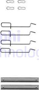 Delphi LX0113 - Kit accessori, Pastiglia freno www.autoricambi360.it