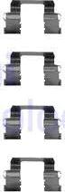 Delphi LX0189 - Kit accessori, Pastiglia freno www.autoricambi360.it