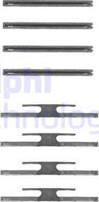 Delphi LX0184 - Kit accessori, Pastiglia freno www.autoricambi360.it