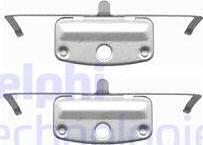 Delphi LX0399 - Kit accessori, Pastiglia freno www.autoricambi360.it