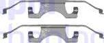 Delphi LX0340 - Kit accessori, Pastiglia freno www.autoricambi360.it