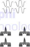 Delphi LX0305 - Kit accessori, Pastiglia freno www.autoricambi360.it