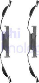 Delphi LX0330 - Kit accessori, Pastiglia freno www.autoricambi360.it
