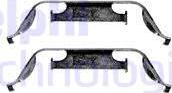 Delphi LX0331 - Kit accessori, Pastiglia freno www.autoricambi360.it
