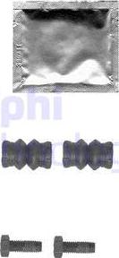 Delphi LX0327 - Kit accessori, Pastiglia freno www.autoricambi360.it