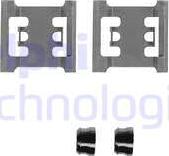 Delphi LX0218 - Kit accessori, Pastiglia freno www.autoricambi360.it