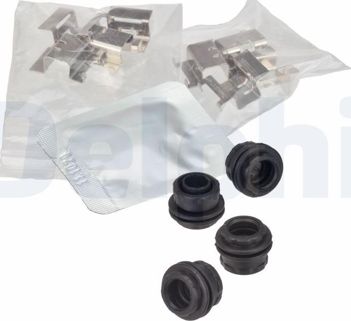 Delphi LX0730 - Kit accessori, Pastiglia freno www.autoricambi360.it