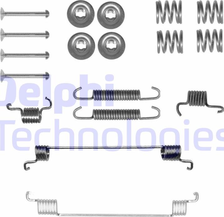 Delphi LY1437 - Kit accessori, Ganasce freno www.autoricambi360.it