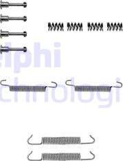 Delphi LY1042 - Kit accessori, Ganasce freno stazionamento www.autoricambi360.it