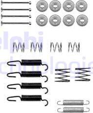 Delphi LY1312 - Kit accessori, Ganasce freno stazionamento www.autoricambi360.it