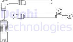 Delphi LZ0180 - Contatto segnalazione, Usura past. freno / mat. d'attrito www.autoricambi360.it