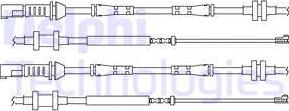 Delphi LZ0213 - Contatto segnalazione, Usura past. freno / mat. d'attrito www.autoricambi360.it