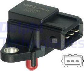 Delphi PS10165 - Sensore, Pressione collettore d'aspirazione www.autoricambi360.it