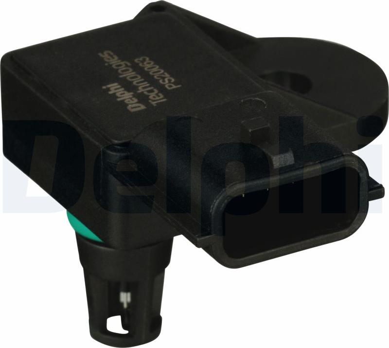 Delphi PS20063-12B1 - Sensore, Pressione collettore d'aspirazione www.autoricambi360.it