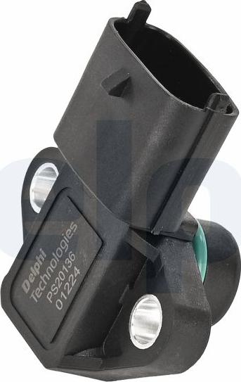 Delphi PS20136-12B1 - Sensore, Pressione collettore d'aspirazione www.autoricambi360.it