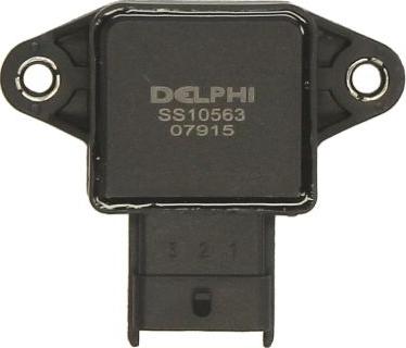 Delphi SS10563-12B1 - Sensore, Regolazione valvola farfalla www.autoricambi360.it
