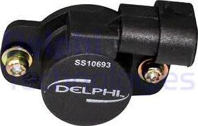 Delphi SS10693 - Sensore, Regolazione valvola farfalla www.autoricambi360.it