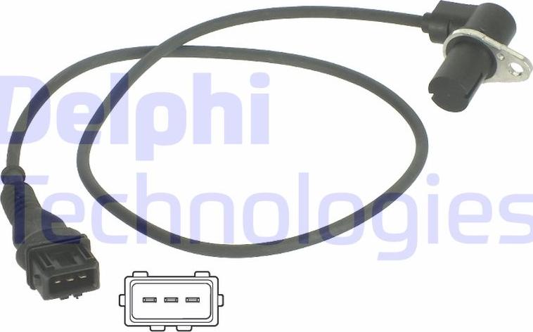 Delphi SS10893 - Generatore di impulsi, Albero a gomiti www.autoricambi360.it