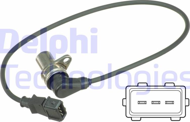 Delphi SS11196 - Sensore, Posizione albero a camme www.autoricambi360.it