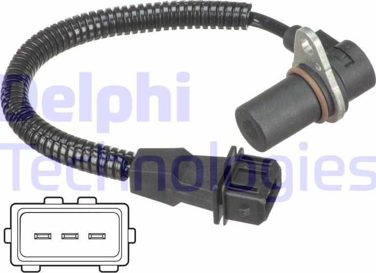 Delphi SS11153 - Sensore, Posizione albero a camme www.autoricambi360.it